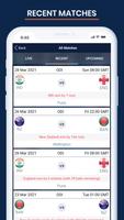 Cricket Live Score & Schedule imagem de tela 3