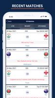 Cricket Live Score & Schedule capture d'écran 3