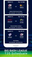 Schedule for Big Bash T20 League 2020-21 capture d'écran 2