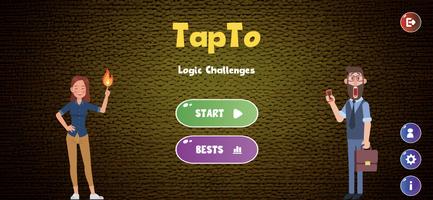 ألعاب منطقية TapTo الملصق