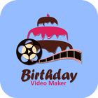 Birthday Video Maker icône