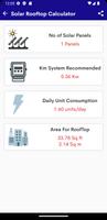 Solar Rooftop Calculator ảnh chụp màn hình 2