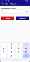 Solar Water Calculator ảnh chụp màn hình 1