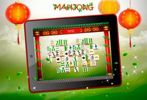 Traditionnel Mahjong Solitaire Affiche