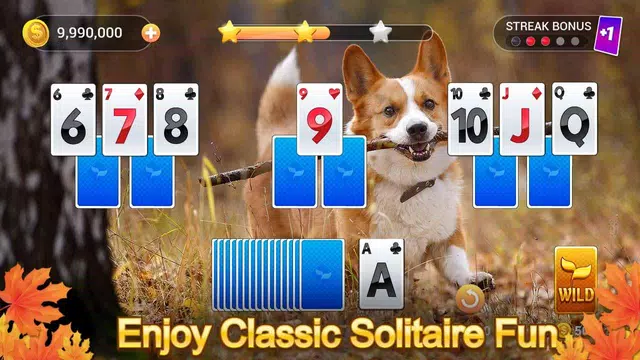 Screenshot 1 for Solitaire Tripeaks - Lazy Time