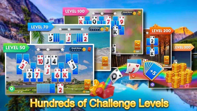 Screenshot 5 for Solitaire Tripeaks - Lazy Time