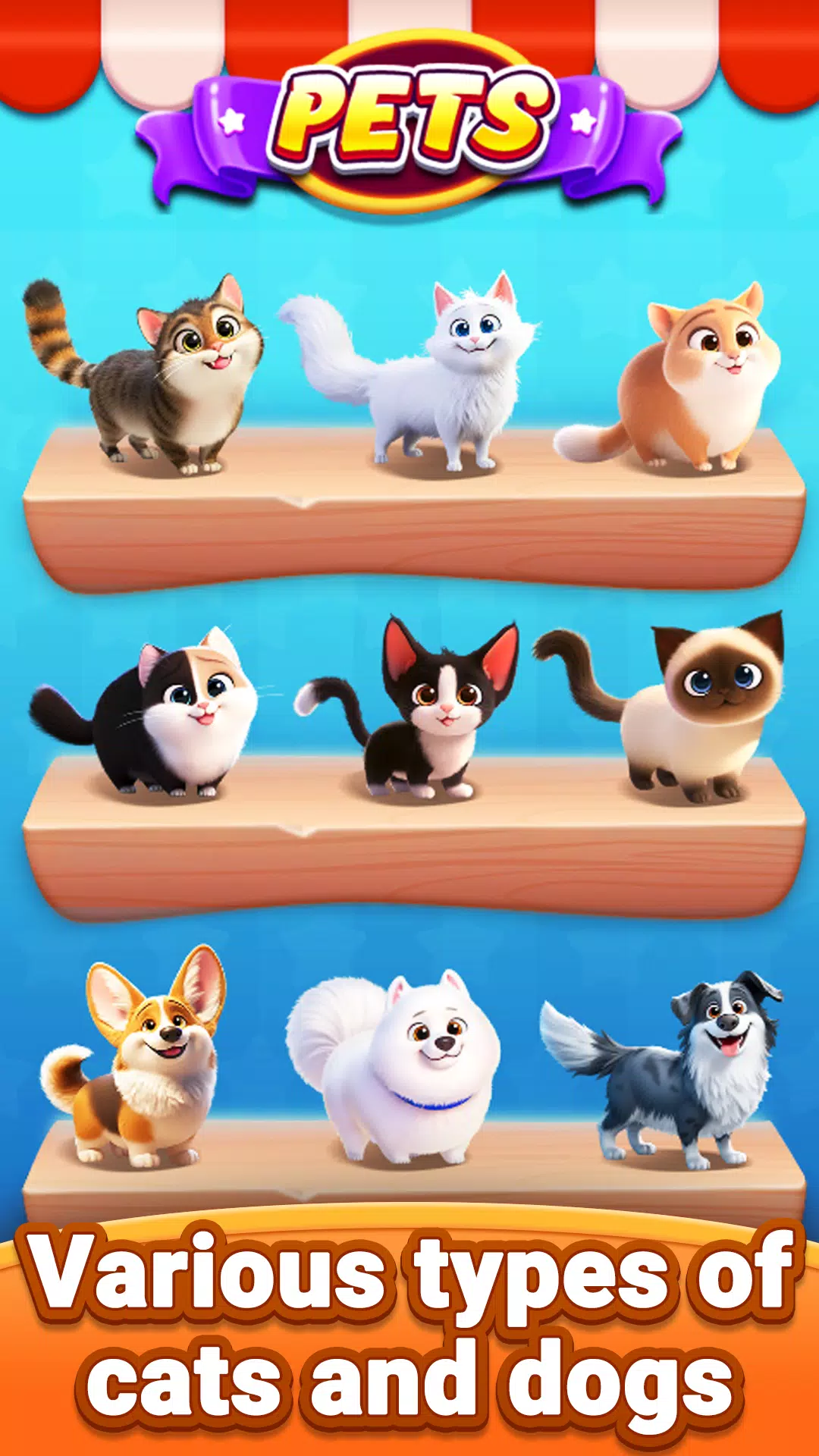 Solitaire Classic: Pets Town Solitaire Classic: Pets Town