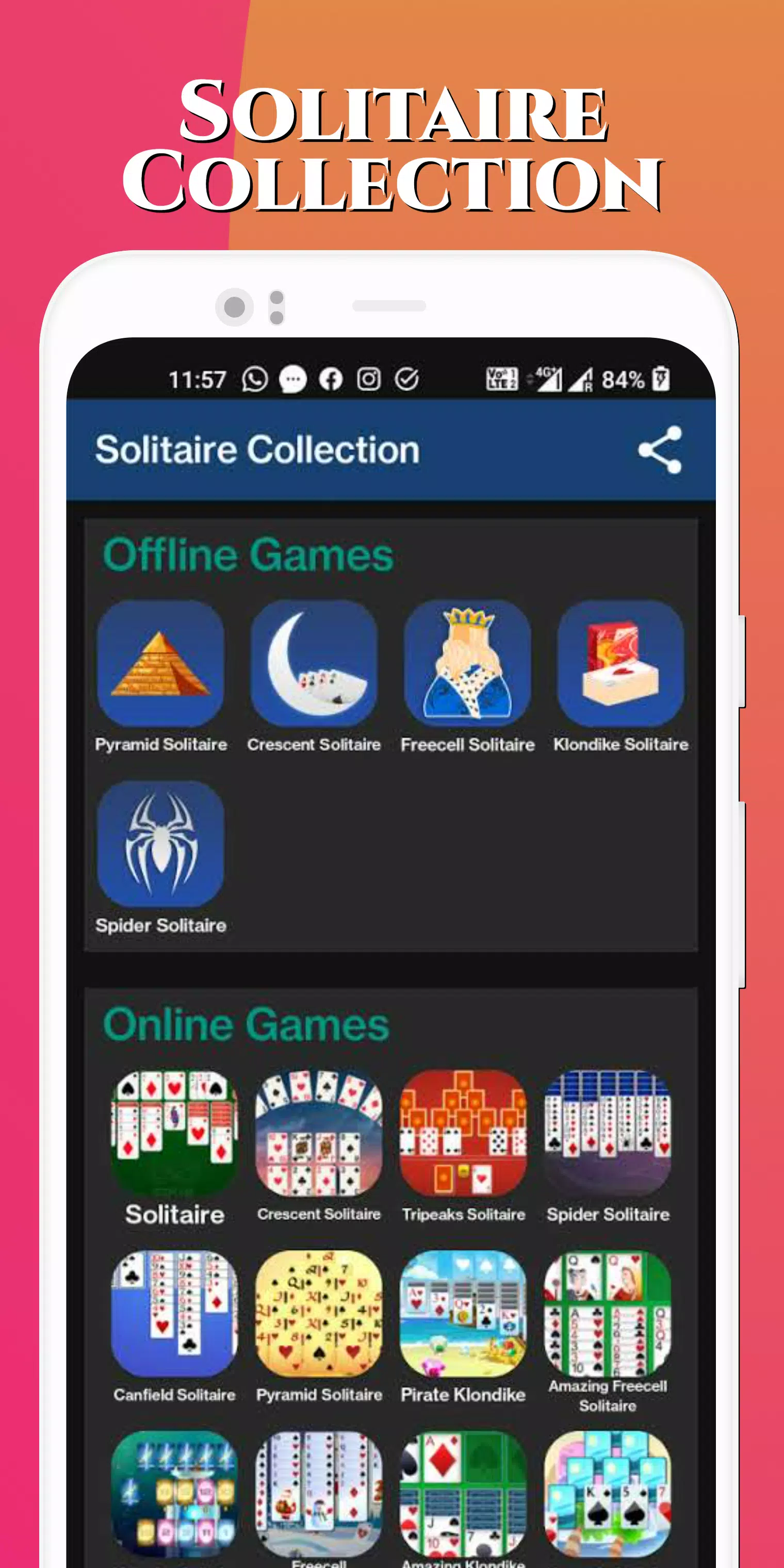 Crescent Solitaire Card Video Game: Play Free Online Crescent Solitaire  Card Game - No App Download Required!