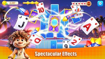 Primitive Solitaire TriPeaks ภาพหน้าจอ 2