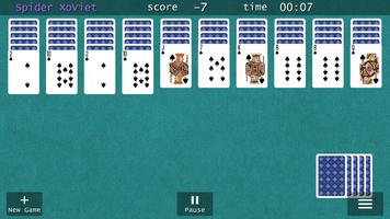Spider Solitaire Classic Game Screenshot 1