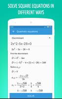 Math Equation Solver স্ক্রিনশট 1