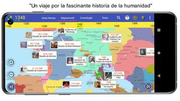 Atlas de Historia Mundial Poster