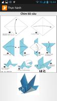 Nghệ thuật gấp giấy Origami capture d'écran 2