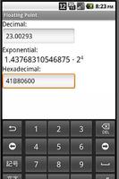 Floating Point Converter capture d'écran 2