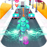 blue hedgehog Runner Hero biểu tượng