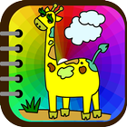 Kids Coloring ( Land animals ) icon