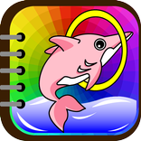 Kids Coloring ( Sea animals )
