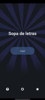 پوستر 🌗Sopa de letras en Español gratis con modo noche