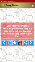 Sorry Messages Status & Quotes 截圖 3