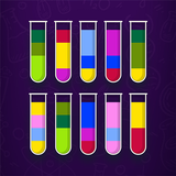 Sort Water Puzzle - Color Game آئیکن