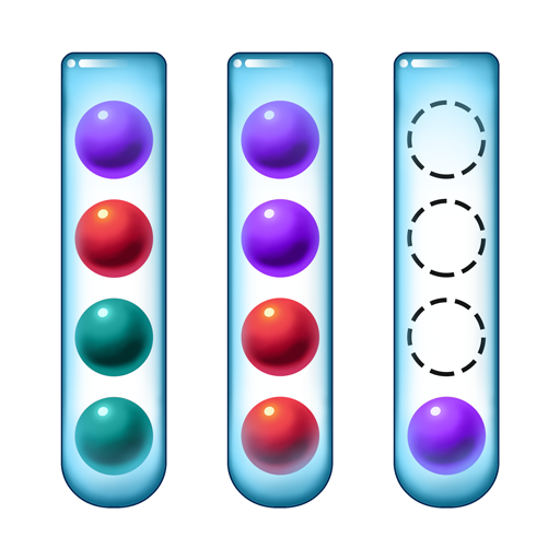 Sort Color Balls - puzzle game