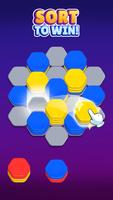 Color Hexa Sort Puzzle Game পোস্টার