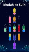 Puzzle Sortir Air - Soda Warna poster