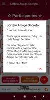 Sorteio Amigo Secreto 截圖 3