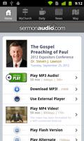 SermonAudio Legacy Edition captura de pantalla 1