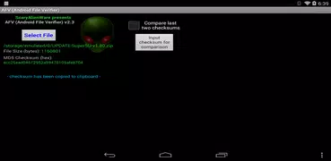 AFV File Verifier for Android™