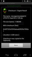 AFV File Verifier for Android™ capture d'écran 3