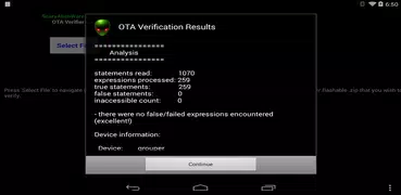 OTA Verifier