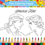 Cobra Kai Coloring Book