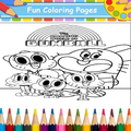 ”Gumball Coloring Game