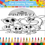 Gumball Coloring Game