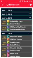 Live Basketball games, TV Listings Guide screenshot 2