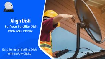 Satellite finder: Set dish poster