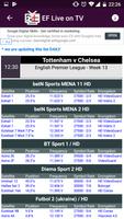 English Football Games Live , TV Listings Guide স্ক্রিনশট 3