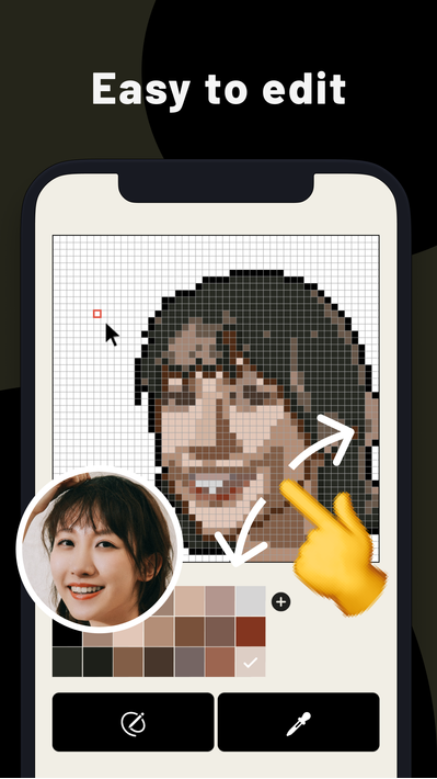 PixelMe - Picture to Pixel Art screenshot 1