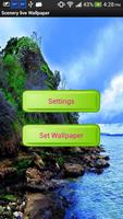live wallpaper paysage Affiche