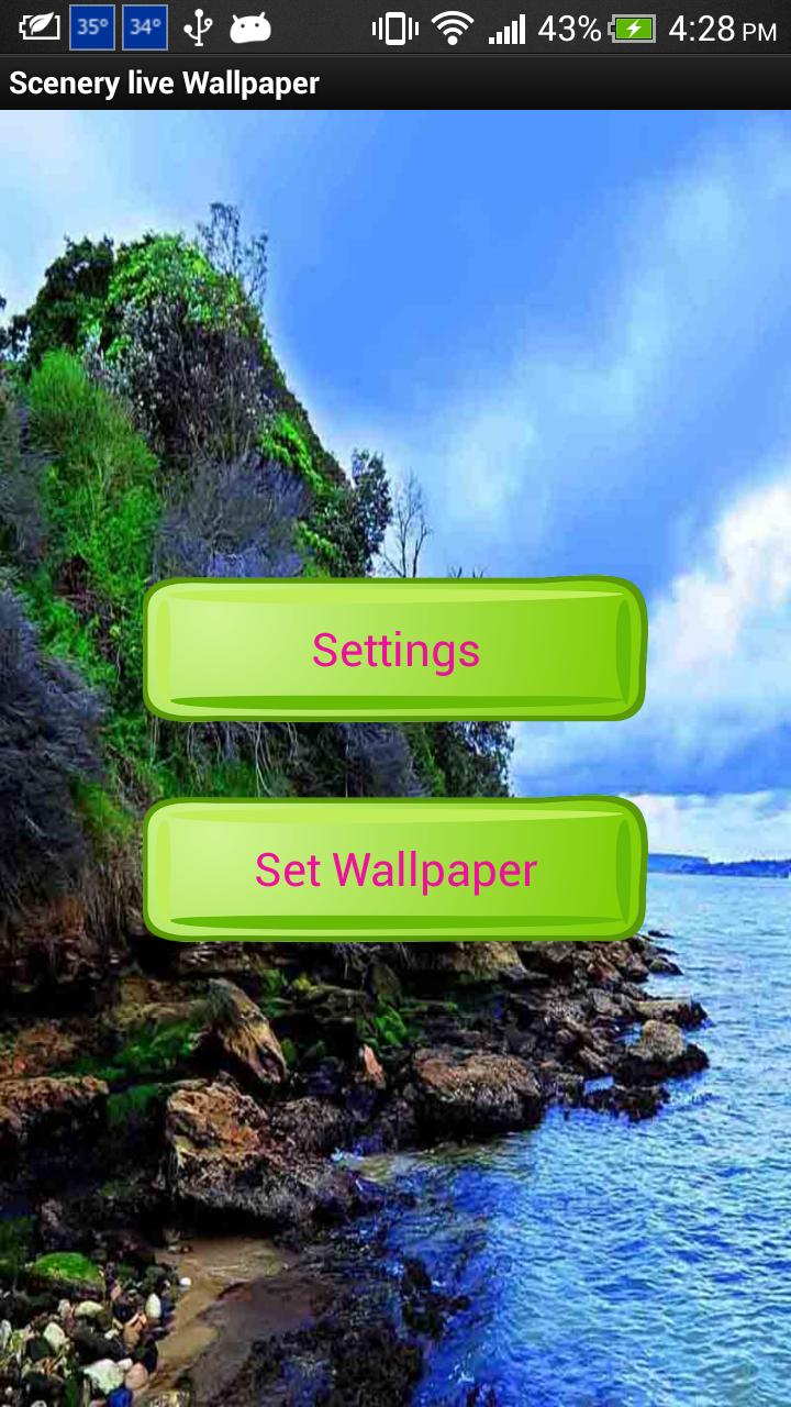 Wallpaper Pemandangan Hidup For Android Apk Download