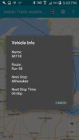 Indian Trails Bus Tracker captura de pantalla 1