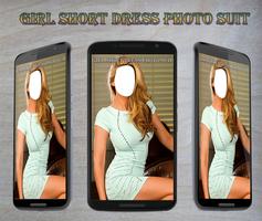 Girl Short Dress Photo Suit Ekran Görüntüsü 2