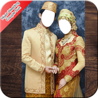 Hijab Wedding Couple Suit icône