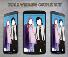 Hijab Wedding Couple Suit syot layar 1