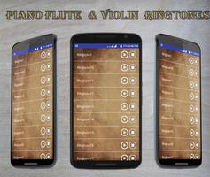 Piano Flute  & Violin Ringtone capture d'écran 3