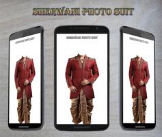 Sherwani Photo Suit Affiche