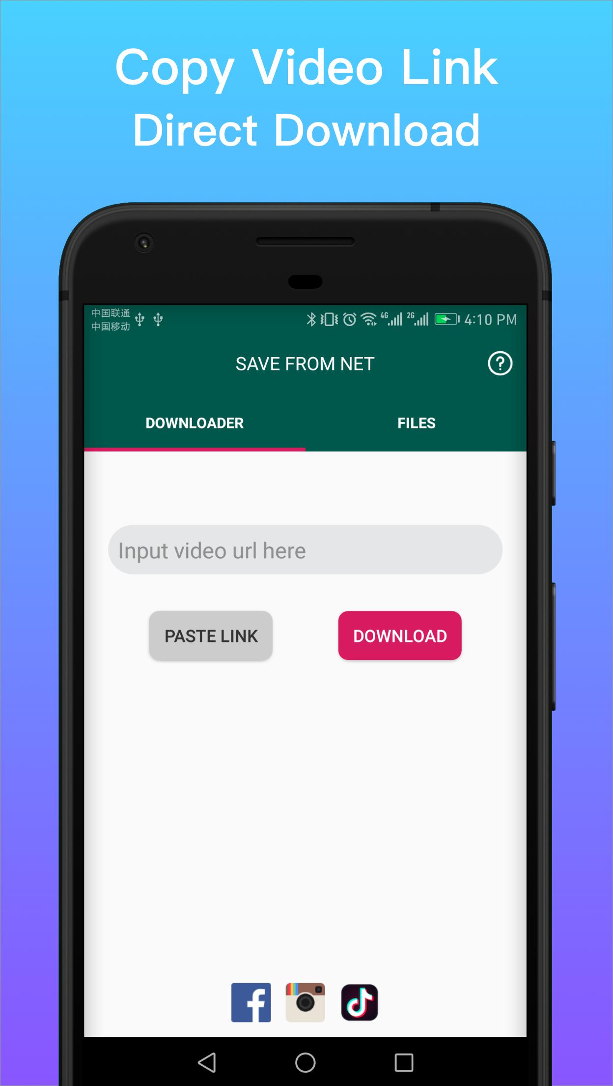 SaveFrom.Net for Facebook & Instagram & Twitter for Android - APK Download