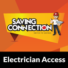 Saving Connection Electrician Zeichen