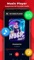 Play All Music Video player HD:Full HD MusicPlayer imagem de tela 3